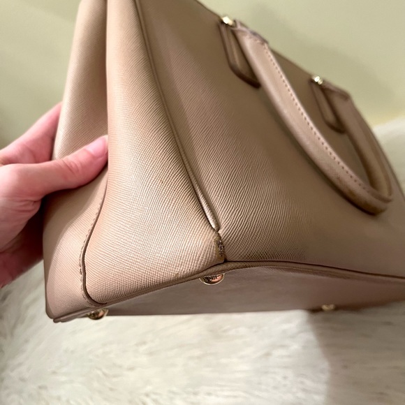 PRADA Cammeo Saffiano Lux Double Zip Medium Tote Bag - Picture 15 of 16